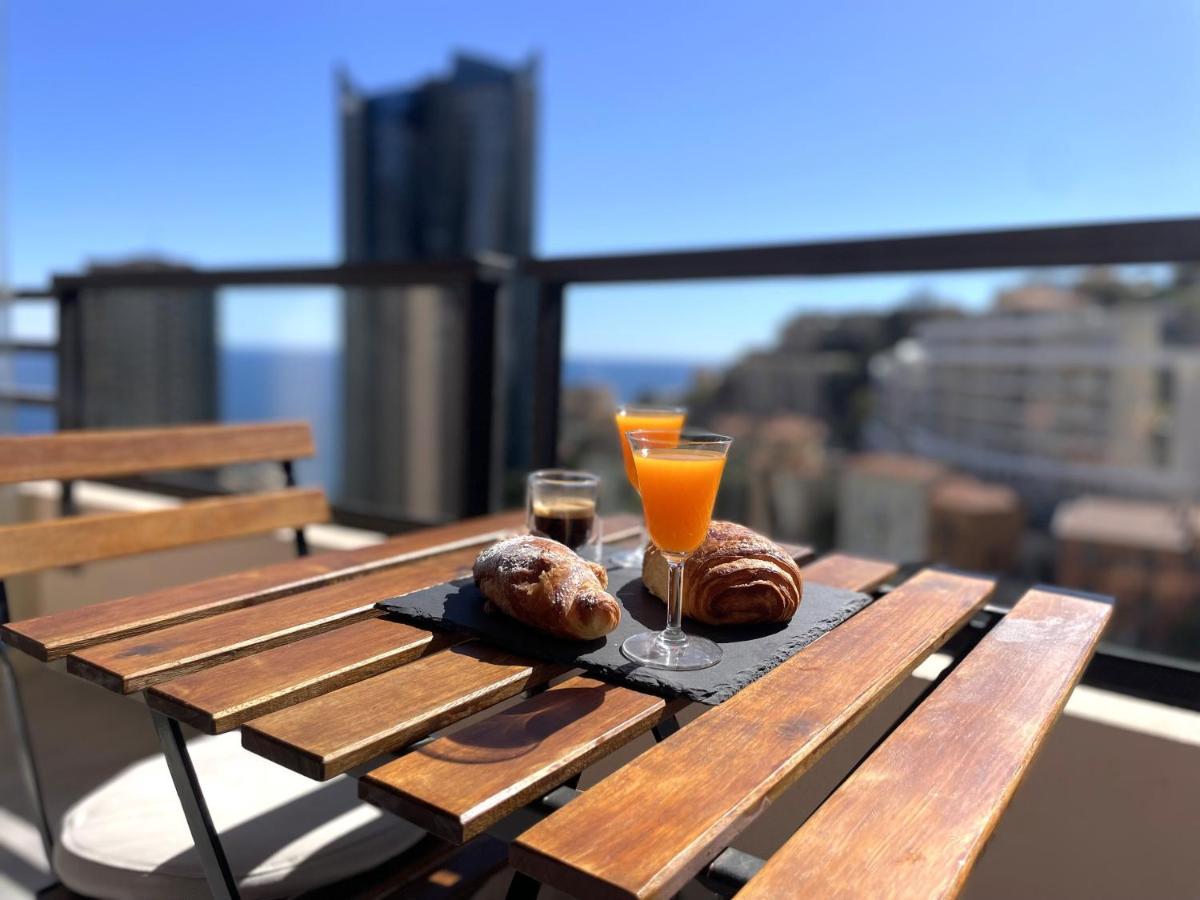 New Studio, Piscine Et Vue Mer • Proche De Monaco Beausoleil Kültér fotó